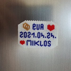Esküvői emlék / köszönetajándék, Esküvő, Emlék & Ajándék, Köszönőajándék, Gyöngyfűzés, gyöngyhímzés, MESKA