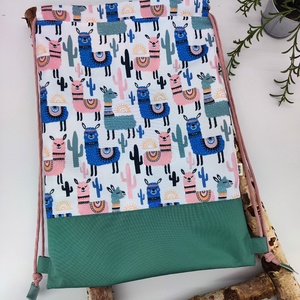 Tornazsák, Lámák, Táska & Tok, Hátizsák, Tornazsák, Gymbag, Varrás, MESKA