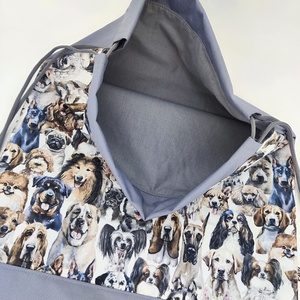 Tornazsák, sok kutyás - táska & tok - hátizsák - tornazsák, gymbag - Meska.hu