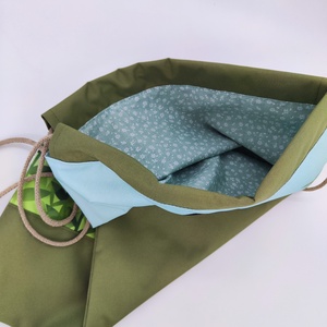 Tornazsák, kislány rókával - táska & tok - hátizsák - tornazsák, gymbag - Meska.hu