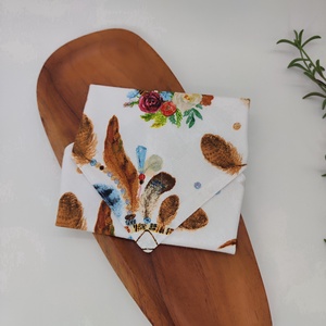 Újraszalvéta Pul-pamutvászon álomfogó 1. minta, Otthon & Életmód, Konyhafelszerelés, tálalás, Konyhai textil, Szalvéta, Varrás, MESKA