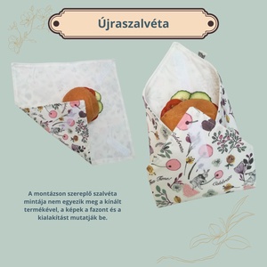 Újraszalvéta Pul-pamutvászon Harry Potter Hogwarts, Dobby minta - otthon & életmód - konyhafelszerelés, tálalás - konyhai textil - szalvéta - Meska.hu