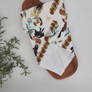 Újraszalvéta Pul-pamutvászon Harry Potter könyvek minta - otthon & életmód - konyhafelszerelés, tálalás - konyhai textil - szalvéta - Meska.hu