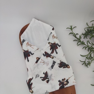 Újraszalvéta Pul-pamutvászon Harry Potter Hogwarts, Dobby minta - otthon & életmód - konyhafelszerelés, tálalás - konyhai textil - szalvéta - Meska.hu
