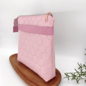 Bella utazó neszesszer / piperetáska macis, rózsaszín gyerekminta - táska & tok - neszesszer - Meska.hu