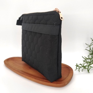 Bella utazó neszesszer / fekete cicák fehér alapon minta             - táska & tok - neszesszer - Meska.hu