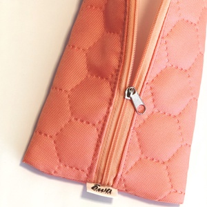 Evőszköz tartó kék, korall, barack színű evőeszköztartó - táska & tok - uzsonna- & ebéd tartó - evőeszköz tartó - Meska.hu