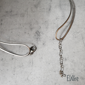 Zöld labradorit orvosi fém nyakék  - ékszer - nyaklánc - statement nyaklánc - Meska.hu