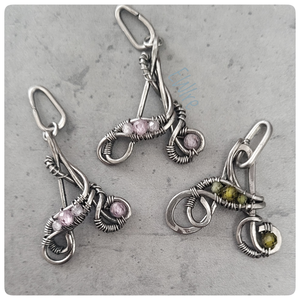 Betű medál A orvosi fém cirkonnal, Ékszer, Nyaklánc, Medál, Ékszerkészítés, Fémmegmunkálás, MESKA