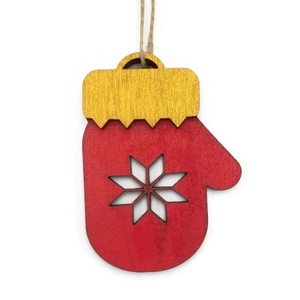 Karácsonyi kesztyű fadísz/karácsonyfadísz - karácsony - karácsonyi lakásdekoráció - karácsonyfadíszek - Meska.hu