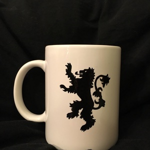 Trónok harca Game of thrones bögre Stark vagy Lannister ház jelével (férfi ajándék) -  - Meska.hu