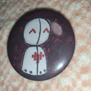 Egyedi készítésű kitűző Lobotomy Corporation - ékszer - kitűző és bross - Meska.hu