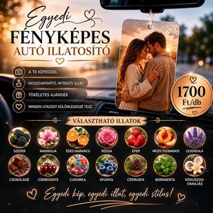 Egyedi Fényképes autóillatosító - otthon & életmód - autó - autós illatosító - Meska.hu