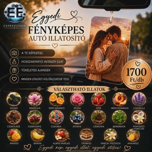 Egyedi Fényképes autóillatosító - Meska.hu