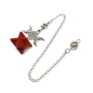 Inga merkaba istennő Jáspis vörös 2x2cm, Otthon & Életmód, Dekoráció, Spiritualitás, Inga, , MESKA