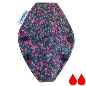 Éjjeli virágok tanga mosható betét 18cm - eü, Szépségápolás, Intim higiénia, Intimbetét, , MESKA