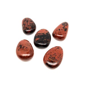 25/30mm Obszidián mahagóni csepp, Kellékek & szerszámok, Ásvány alapanyag, Marokkő, , MESKA