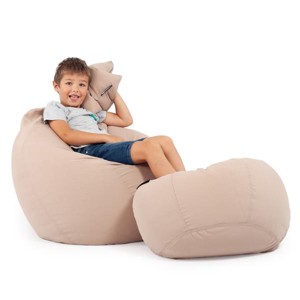 Drapp ALL IN Tini Babzsákfotel Garnitúra, , , MESKA