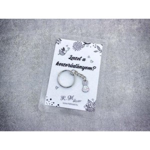 Leszel a koszorúslányom színes nyuszi medálos kulcstartó, Esküvő, Meghívó & Kártya, Tanú felkérő, , MESKA