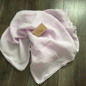 Duplagéz babatakaró  - otthon & életmód - babaszoba, gyerekszoba - babatakaró, gyerek pléd - Meska.hu