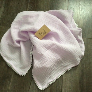 Duplagéz babatakaró  - otthon & életmód - babaszoba, gyerekszoba - babatakaró, gyerek pléd - Meska.hu