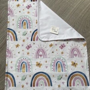 Pelenkázó alátét - szivárványos - szépségápolás - Meska.hu