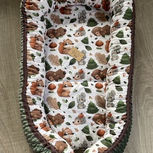 Erdei állatos Babafészek - Meska.hu