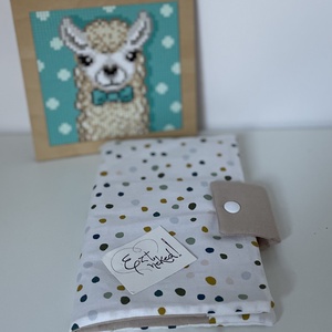 Eü kiskönyv borító - pöttyös - Meska.hu