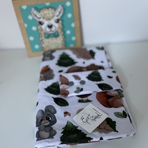 Pelenkázó neszi - erdei állatos - Meska.hu