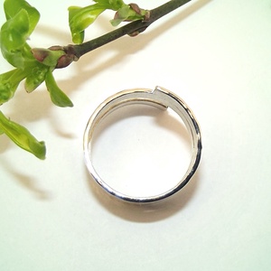 Csavart, kalapált, női ezüst gyűrű, állítható (VCSA.14) - ékszer - gyűrű - statement gyűrű - Meska.hu Csavart, kalapált, női ezüst gyűrű, állítható (VCSA.14) - ékszer - gyűrű - statement gyűrű - Meska.hu