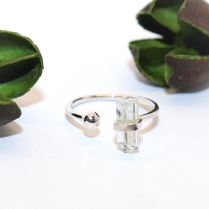 Aquamarin, női ezüst gyűrű, állítható (EGY.282) - ékszer - gyűrű - statement gyűrű - Meska.hu Aquamarin, női ezüst gyűrű, állítható (EGY.282) - ékszer - gyűrű - statement gyűrű - Meska.hu