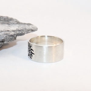 Havasi gyopár, női ezüst gyűrű (VSZÉ.42) - ékszer - gyűrű - statement gyűrű - Meska.hu