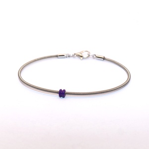 Gitárhúr, női karkötő, 18,5 cm (K.01), Ékszer, Karkötő, Lánc karkötő, Ékszerkészítés, Ötvös, MESKA