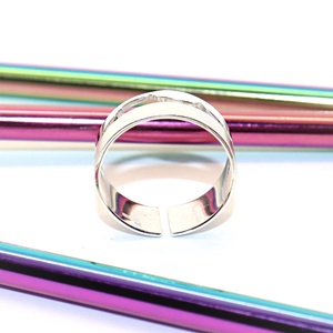 Badacsony, női vagy férfi ezüst gyűrű, 60-as méret, állítható (EGY.277) - ékszer - gyűrű - kerek gyűrű - Meska.hu