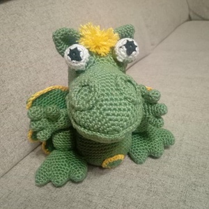 Amigurumi Süsü a sárkány - Meska.hu