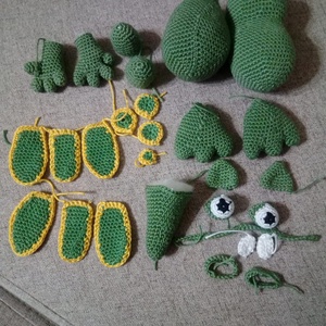 Amigurumi Süsü a sárkány - játék & sport - plüssállat & játékfigura - más figura - Meska.hu