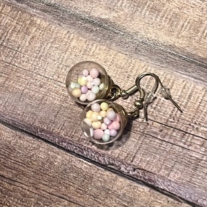 Cukorka fülbevaló - ékszer - fülbevaló - lógó fülbevaló - Meska.hu