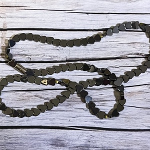 Kőszív hematit nyaklánc - ékszer - nyaklánc - Meska.hu