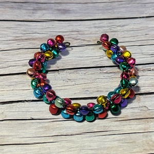 Farsangi csengő-bongó karkötő -  - Meska.hu