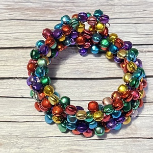 Kétsoros farsangi csengő-bongó karkötő -  - Meska.hu