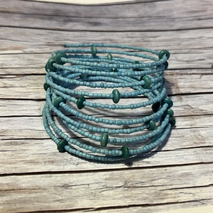 Nyári égbolt karkötő - Meska.hu