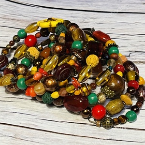 Évszakok kollekció: ŐSZ karkötő ásványokkal - Meska.hu