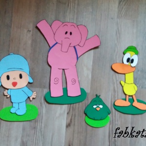 POCOYO csomag 6 részes , gyerekszoba dekoráció -  - Meska.hu