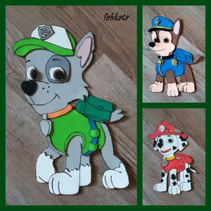 Mancs Őrjárat ROCKY kutyi 25cm -  - Meska.hu