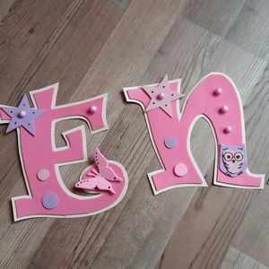 LÉNA 15CM - Bababetű, nevek, babaváró -  - Meska.hu
