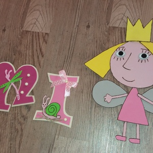 TAMI babanév + Lili tündérhercegnő figura -  - Meska.hu