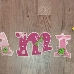 TAMI babanév + Lili tündérhercegnő figura -  - Meska.hu