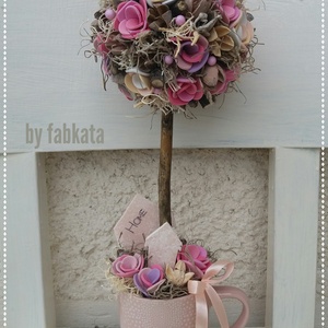 Romantikus virágfa - tavaszfa - asztaldísz -  - Meska.hu