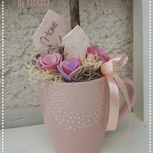 Romantikus virágfa - tavaszfa - asztaldísz -  - Meska.hu