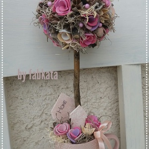 Romantikus virágfa - tavaszfa - asztaldísz -  - Meska.hu